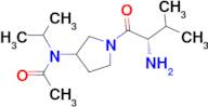 N-[1-((S)-2-Amino-3-methyl-butyryl)-pyrrolidin-3-yl]-N-isopropyl-acetamide