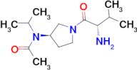 N-[(R)-1-((S)-2-Amino-3-methyl-butyryl)-pyrrolidin-3-yl]-N-isopropyl-acetamide