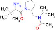 N-[1-((S)-2-Amino-3,3-dimethyl-butyryl)-pyrrolidin-2-ylmethyl]-N-isopropyl-acetamide