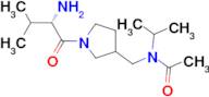 N-[1-((S)-2-Amino-3-methyl-butyryl)-pyrrolidin-3-ylmethyl]-N-isopropyl-acetamide