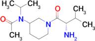 N-[1-((S)-2-Amino-3-methyl-butyryl)-piperidin-3-yl]-N-isopropyl-acetamide