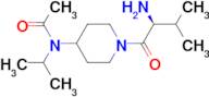 N-[1-((S)-2-Amino-3-methyl-butyryl)-piperidin-4-yl]-N-isopropyl-acetamide
