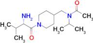 N-[1-((S)-2-Amino-3-methyl-butyryl)-piperidin-4-ylmethyl]-N-isopropyl-acetamide