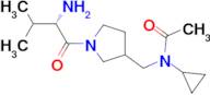 N-[1-((S)-2-Amino-3-methyl-butyryl)-pyrrolidin-3-ylmethyl]-N-cyclopropyl-acetamide