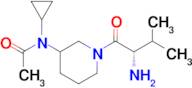 N-[1-((S)-2-Amino-3-methyl-butyryl)-piperidin-3-yl]-N-cyclopropyl-acetamide