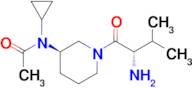 N-[(R)-1-((S)-2-Amino-3-methyl-butyryl)-piperidin-3-yl]-N-cyclopropyl-acetamide