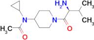 N-[1-((S)-2-Amino-3-methyl-butyryl)-piperidin-4-yl]-N-cyclopropyl-acetamide
