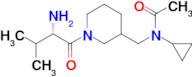 N-[1-((S)-2-Amino-3-methyl-butyryl)-piperidin-3-ylmethyl]-N-cyclopropyl-acetamide