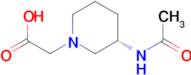 ((S)-3-Acetylamino-piperidin-1-yl)-acetic acid