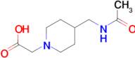 [4-(Acetylamino-methyl)-piperidin-1-yl]-acetic acid