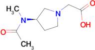 [(R)-3-(Acetyl-methyl-amino)-pyrrolidin-1-yl]-acetic acid