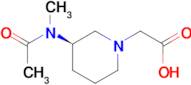 [(R)-3-(Acetyl-methyl-amino)-piperidin-1-yl]-acetic acid