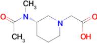 [(S)-3-(Acetyl-methyl-amino)-piperidin-1-yl]-acetic acid