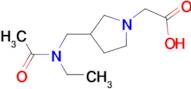 {3-[(Acetyl-ethyl-amino)-methyl]-pyrrolidin-1-yl}-acetic acid