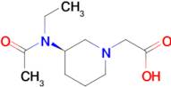 [(R)-3-(Acetyl-ethyl-amino)-piperidin-1-yl]-acetic acid