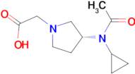 [(R)-3-(Acetyl-cyclopropyl-amino)-pyrrolidin-1-yl]-acetic acid