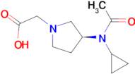 [(S)-3-(Acetyl-cyclopropyl-amino)-pyrrolidin-1-yl]-acetic acid