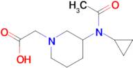 [3-(Acetyl-cyclopropyl-amino)-piperidin-1-yl]-acetic acid
