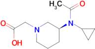 [(S)-3-(Acetyl-cyclopropyl-amino)-piperidin-1-yl]-acetic acid