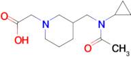 {3-[(Acetyl-cyclopropyl-amino)-methyl]-piperidin-1-yl}-acetic acid