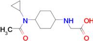 [4-(Acetyl-cyclopropyl-amino)-cyclohexylamino]-acetic acid