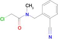 2-Chloro-N-(2-cyano-benzyl)-N-methyl-acetamide