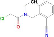 2-Chloro-N-(2-cyano-benzyl)-N-ethyl-acetamide