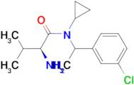 (S)-2-Amino-N-[1-(3-chloro-phenyl)-ethyl]-N-cyclopropyl-3-methyl-butyramide