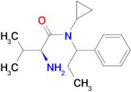 (S)-2-Amino-N-cyclopropyl-3-methyl-N-(1-phenyl-propyl)-butyramide