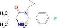 (S)-2-Amino-N-cyclopropyl-N-[1-(4-fluoro-phenyl)-ethyl]-3-methyl-butyramide