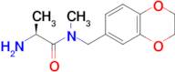 (S)-2-Amino-N-(2,3-dihydro-benzo[1,4]dioxin-6-ylmethyl)-N-methyl-propionamide