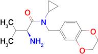 (S)-2-Amino-N-cyclopropyl-N-(2,3-dihydro-benzo[1,4]dioxin-6-ylmethyl)-3-methyl-butyramide