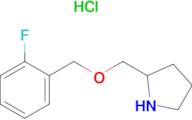 2-(2-Fluoro-benzyloxymethyl)-pyrrolidine hydrochloride