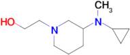 2-[3-(Cyclopropyl-methyl-amino)-piperidin-1-yl]-ethanol