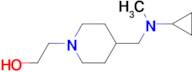 2-{4-[(Cyclopropyl-methyl-amino)-methyl]-piperidin-1-yl}-ethanol
