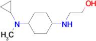 2-[4-(Cyclopropyl-methyl-amino)-cyclohexylamino]-ethanol