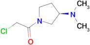 2-Chloro-1-((R)-3-dimethylamino-pyrrolidin-1-yl)-ethanone