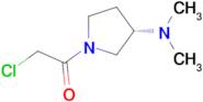 2-Chloro-1-((S)-3-dimethylamino-pyrrolidin-1-yl)-ethanone