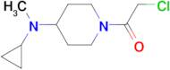 2-Chloro-1-[4-(cyclopropyl-methyl-amino)-piperidin-1-yl]-ethanone