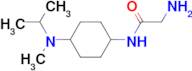 2-Amino-N-[4-(isopropyl-methyl-amino)-cyclohexyl]-acetamide