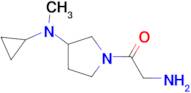 2-Amino-1-[3-(cyclopropyl-methyl-amino)-pyrrolidin-1-yl]-ethanone