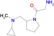 2-Amino-1-{2-[(cyclopropyl-methyl-amino)-methyl]-pyrrolidin-1-yl}-ethanone