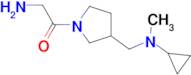 2-Amino-1-{3-[(cyclopropyl-methyl-amino)-methyl]-pyrrolidin-1-yl}-ethanone