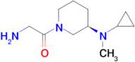 2-Amino-1-[(R)-3-(cyclopropyl-methyl-amino)-piperidin-1-yl]-ethanone