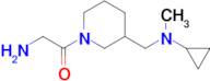 2-Amino-1-{3-[(cyclopropyl-methyl-amino)-methyl]-piperidin-1-yl}-ethanone