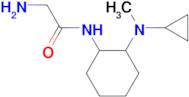 2-Amino-N-[2-(cyclopropyl-methyl-amino)-cyclohexyl]-acetamide