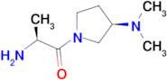 (S)-2-Amino-1-((R)-3-dimethylamino-pyrrolidin-1-yl)-propan-1-one