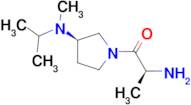 (S)-2-Amino-1-[(R)-3-(isopropyl-methyl-amino)-pyrrolidin-1-yl]-propan-1-one