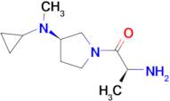 (S)-2-Amino-1-[(R)-3-(cyclopropyl-methyl-amino)-pyrrolidin-1-yl]-propan-1-one