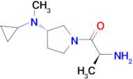 (S)-2-Amino-1-[(S)-3-(cyclopropyl-methyl-amino)-pyrrolidin-1-yl]-propan-1-one